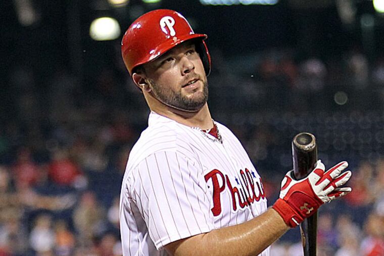 Phillies catcher Cameron Rupp. (Yong Kim/Staff Photographer)