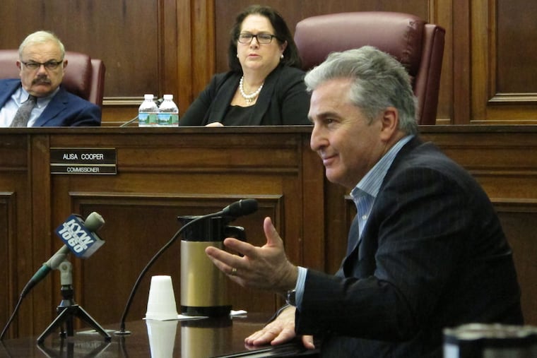 Bruce Deifik, owner of the Ocean Resort Casino, testifies before the New Jersey Casino Control Commission on Wednesday, June 20, 2018, seeking a casino license for the former Revel casino, which plans to open on June 28.
