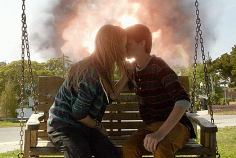 Mackenzie Lintz and Colin Ford in "Under the Dome"
