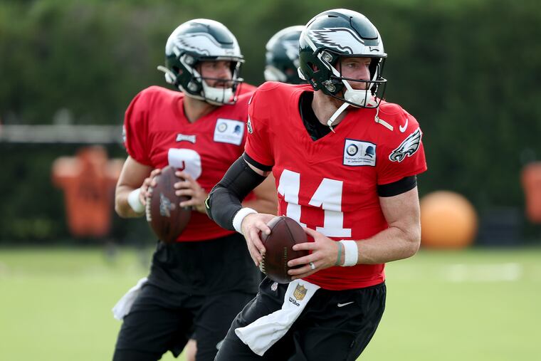 A decision hasn't been made yet, but Carson Wentz doesn't seem likely to play in Thursday's preseason game in Jacksonville.