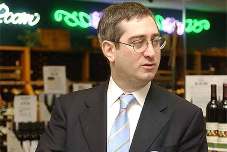 Jonathan Newman is again trading barbs with Pennsylvania Liquor Control Board officials and spokesmen. (Joan Fairman Kanes/Inquirer)