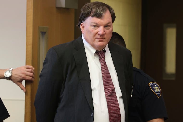 Rex Heuermann appears at Suffolk County Court in Riverhead, N.Y., for a status conference, Feb. 25, 2025.