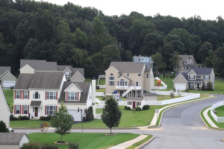 Al Heavens' Town By series turns to little Parkesburg, PA on the border of Lancaster County. In this photo: Many newer homes in Parkesburg like these along S. Culvert St. ( CLEM MURRAY / Staff Photographer )