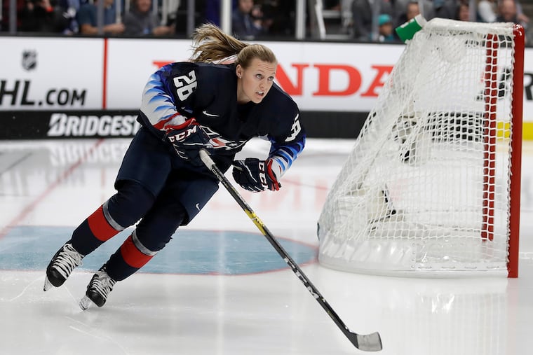 Kendall Coyne Schofield, an Olympic gold medalist for the U.S., said the PWHPA wants to provide better opportunities for the next generation of female hockey players.