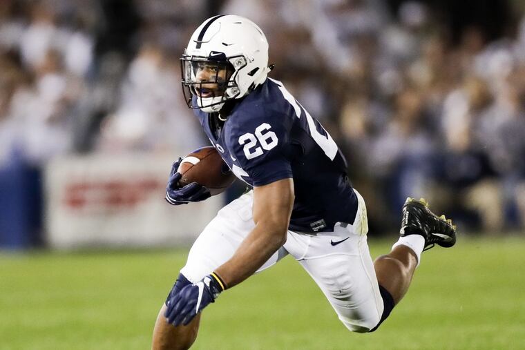 Saquon Barkley collected two weekly awards after Saturday night’s performance against Michigan.