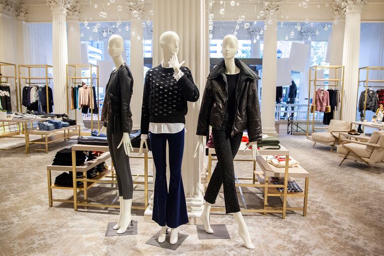 A look at the women's clothing selection at Boyds Philadelphia, the landmark department store at 1818 Chestnut Street.