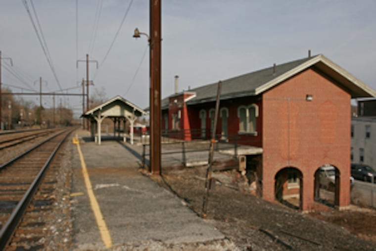 A host of problems thwart a wealth of potential as Coatesville struggles to reinvent itself. They include the death of Lukens Steel and the creation of the Route 30 bypass. Above, the city's train station.