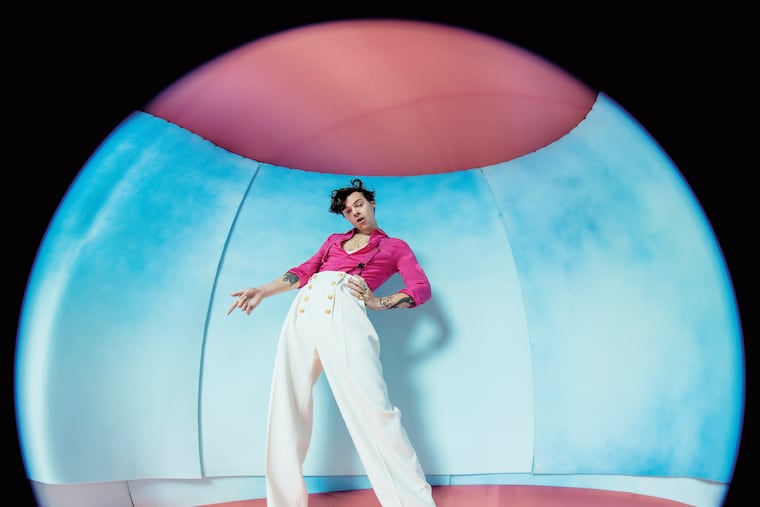 This image released by Columbia Records shows "Fine Line" by Harry Styles.