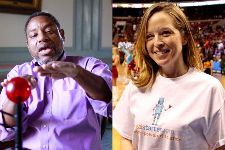 Derrick Pitts of the Franklin Institute and Darlene Cavalier of Science Cheerleaders are both scheduled to speak at the March For Science in Philadelphia, Saturday, April 22.