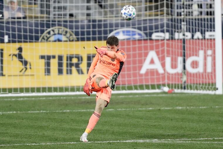 The Union's Matt Freese is one of three goalkeepers on the United States under-23 men's team for Olympic qualifying.