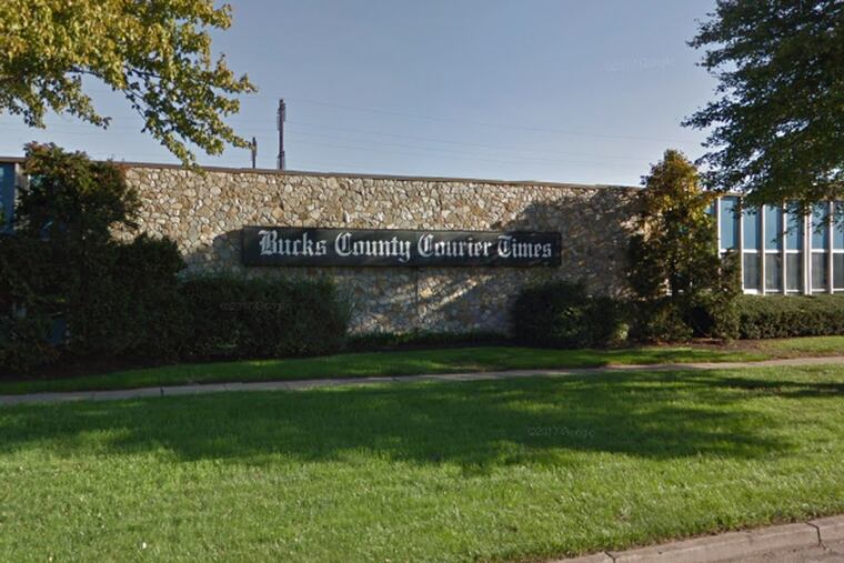 The Bucks County Courier Times' office in Levitown, Pa.