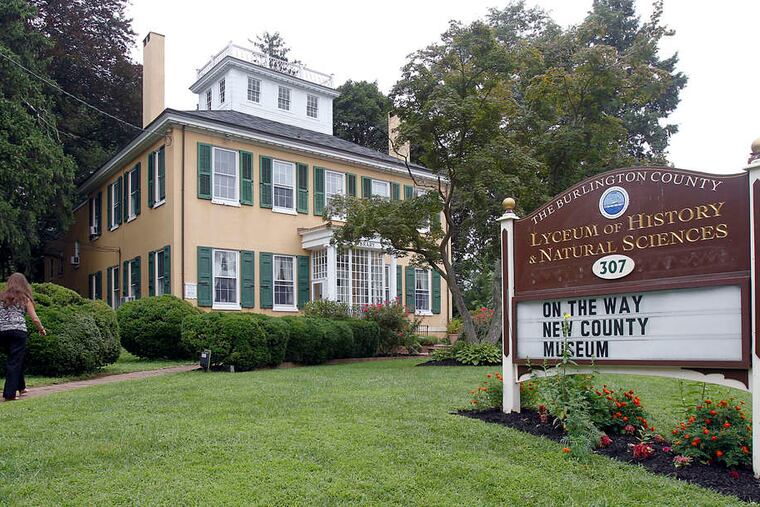 The former Mount Holly Library on High Street was acquired by the county on Friday and will become the Burlington County Lyceum of History and Natural Science.