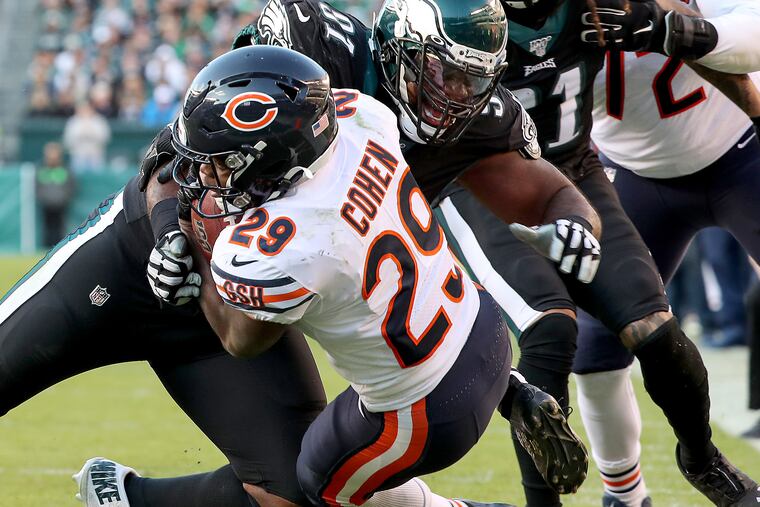 At $17.1 million a year, the Eagles' Fletcher Cox (91) is the second-highest paid defensive tackle in the league.