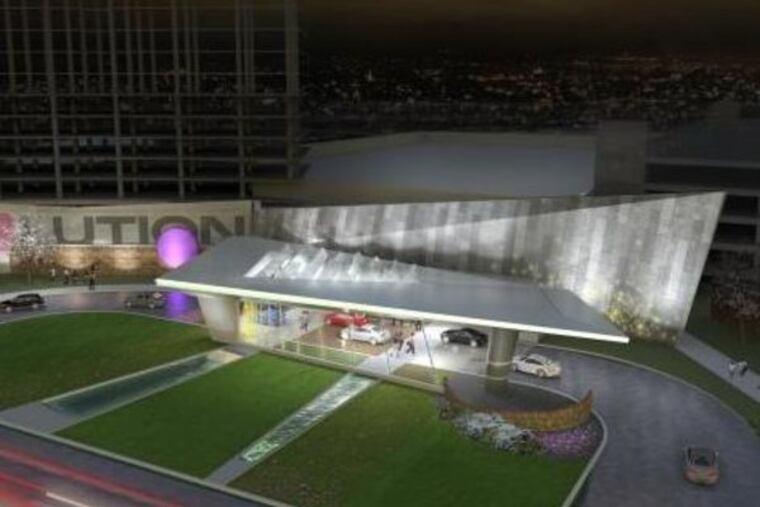 Rendering of the proposed Revolution casino.