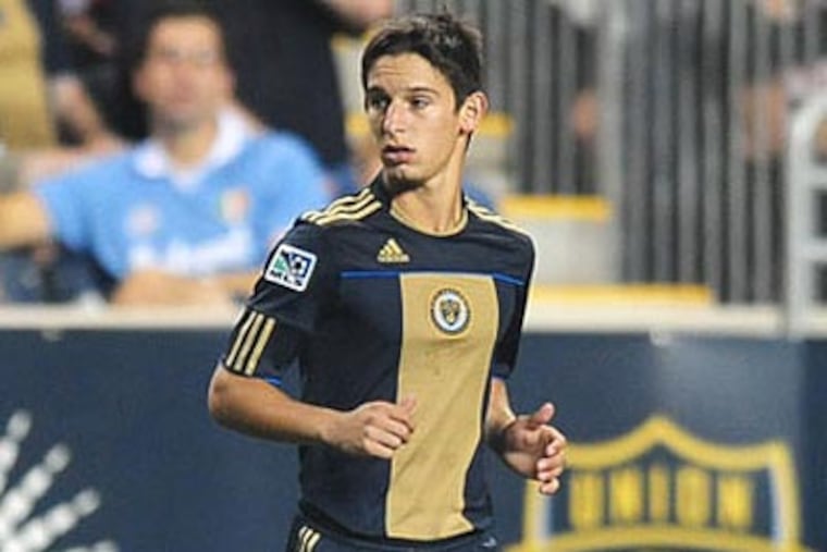 Zach Pfeffer is the newest - and youngest - Union player. (Union Photo)