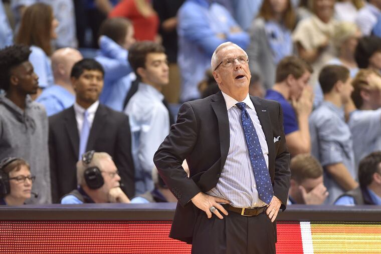 Roy Williams' North Carolina team has won its last seven games.