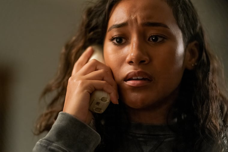 THERE'S SOMEONE INSIDE YOUR HOUSE. SYDNEY PARK as MAKANI YOUNG in THERE'S SOMEONE INSIDE YOUR HOUSE. Cr. DAVID BUKACH/NETFLIX © 2021