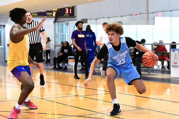 Junior point guard Jayden Kelsey will be the floor general this season for Westtown School.