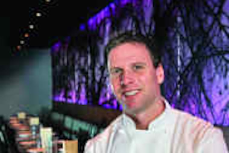 The sleek new Sampan in Center City is Schulson's second restaurant. He also owns Izakaya, a Japanese pub in the Borgata.