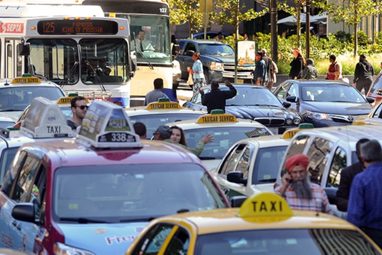 The minimum insurance requirement for taxis in Philadelphia and the rest of Pennsylvania has not changed since 1974. ( TOM GRALISH / Staff Photographer )