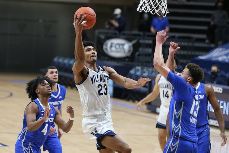 Jermaine Samuels (23) and the Wildcats find themselves in a position they aren't used to heading into this year's NCAA tournament, but they are trying to keep their mindset the same.