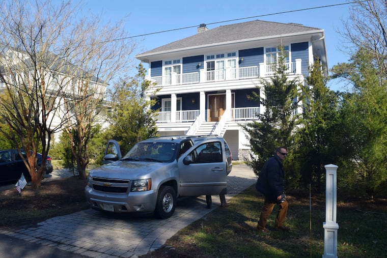 U.S. Secret Service in front of Joe Biden's Rehoboth Beach, Del., home last month. The FBI is conducting a planned search of the house on Wednesday morning.