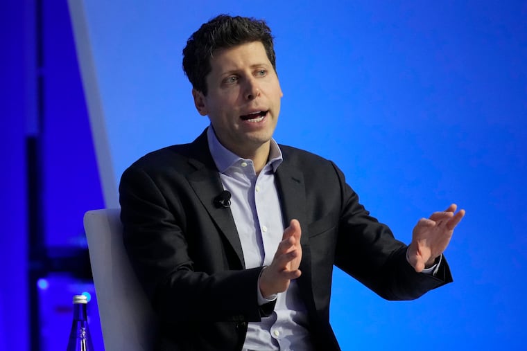 Sam Altman participates in a discussion during the Asia-Pacific Economic Cooperation (APEC) CEO Summit last week in San Francisco.