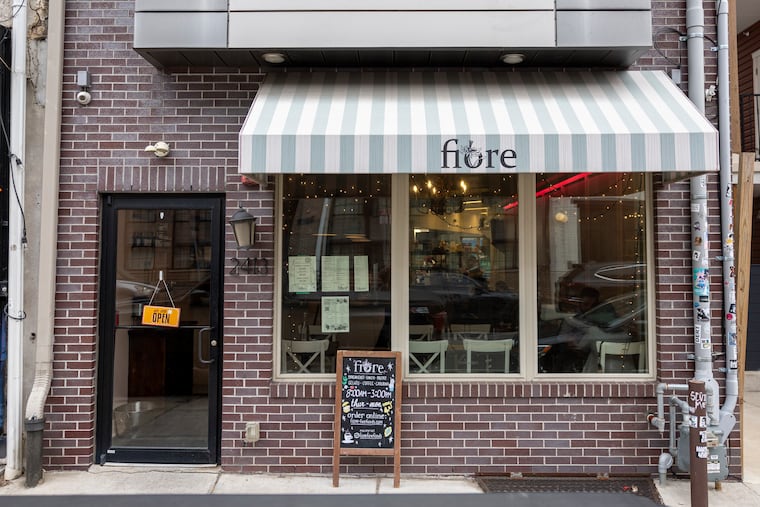 The outside of Fiore in Philadelphia, Pa., on Thursday, April 10, 2025.