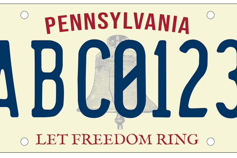 Let Freedom Ring plates is making the automatic license plate recognition system struggle to distinguish between 0 and 8.