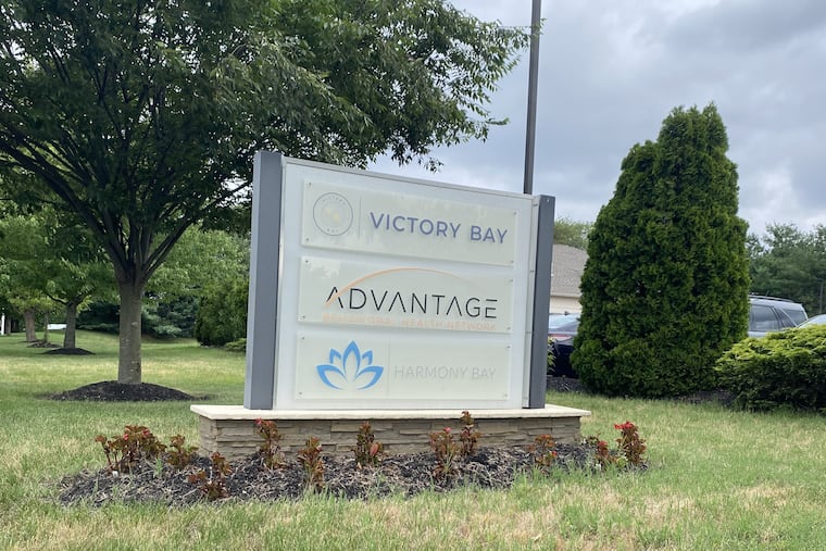 Advantage Behavioral Health operates Victory Bay and Harmony Bay mental health treatment programs, with the businesses concentrated in a collection of buildings along Chews Landing Road in Laurel Springs, Camden County.