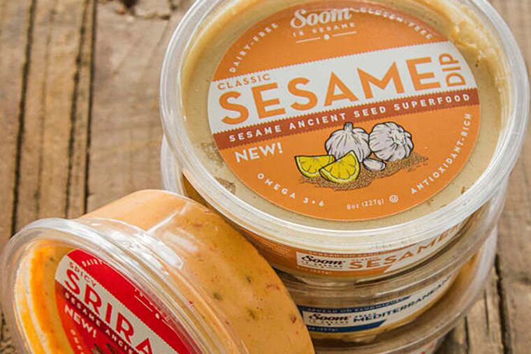 Soom sesame dips come in four flavors, made from Guatemalan sesame seeds.