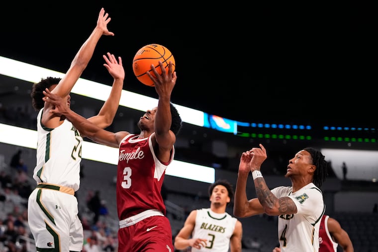 Temple's Hysier Miller scored a game-high 32 points, but the Owls' magical AAC tournament run came to an end in the championship game against UAB.
