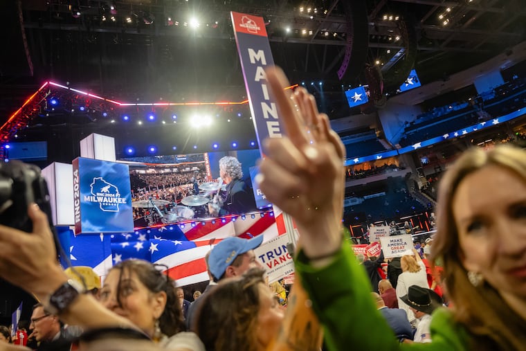 Delegates and supporters at the Republican National Convention in Milwaukee, Wis., July 18, 2024. The Supreme Court on Tuesday, June 30, 2026, lifted limits on how much political parties can spend on advertising and other expenses in coordination with candidates in a 6-3 decision divided along ideological lines.