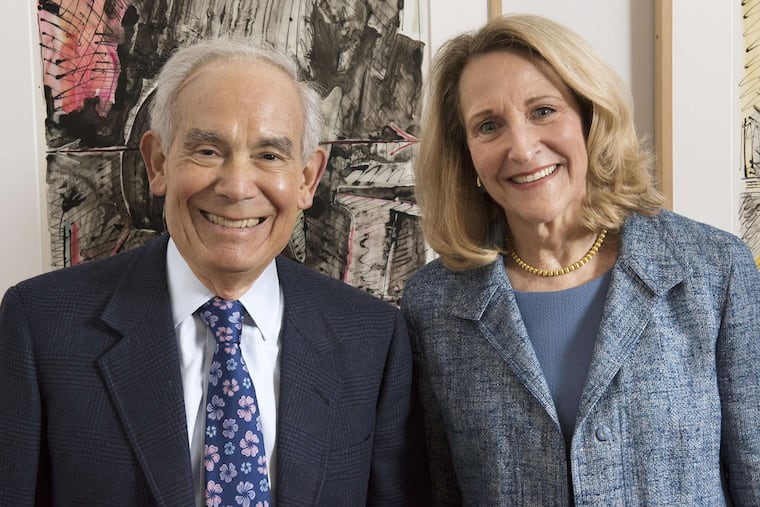 Keith L. and Katherine Sachs have long been supporters of the arts in the region. Both have ties to the Philadelphia Museum of Art as well as the university.