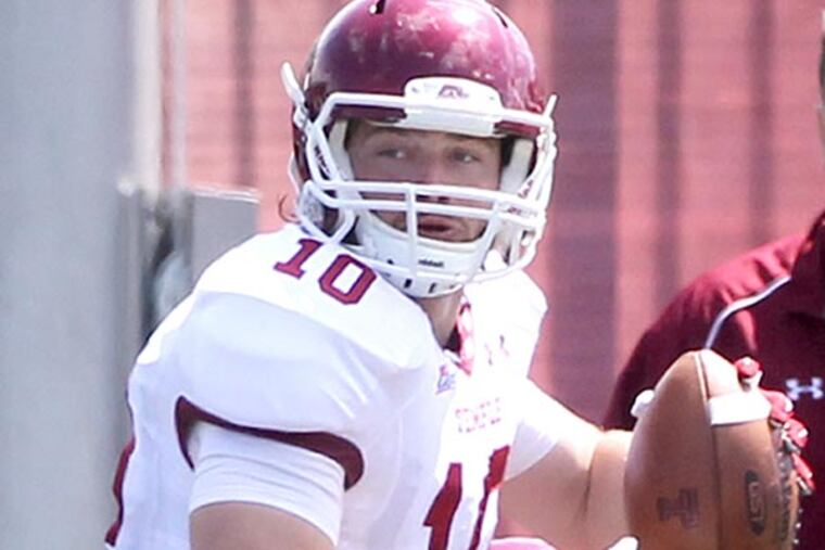 Temple H-back Chris Coyer. (Charles Fox/Staff Photographer)