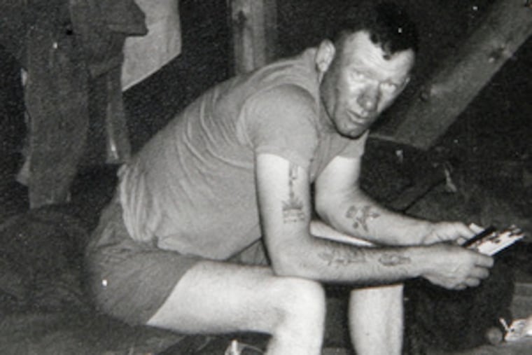 Murtha in Da Nang, South Vietnam, in 1966. He was already a Korean veteran before his four tours in Vietnam as a Marine.