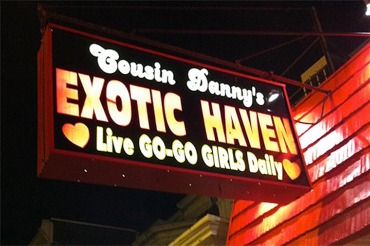 Cousin Danny's Exotic Haven in West Philadelphia.
