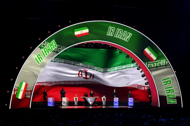 Iran was drawn into a World Cup group with New Zealand, Belgium, and Egypt. The second-place team from that group will play the second-place team from the United States' group in the round of 32.
