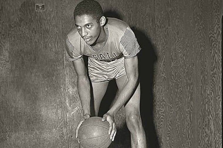 Jack Moore, La Salle's first black basketball player.