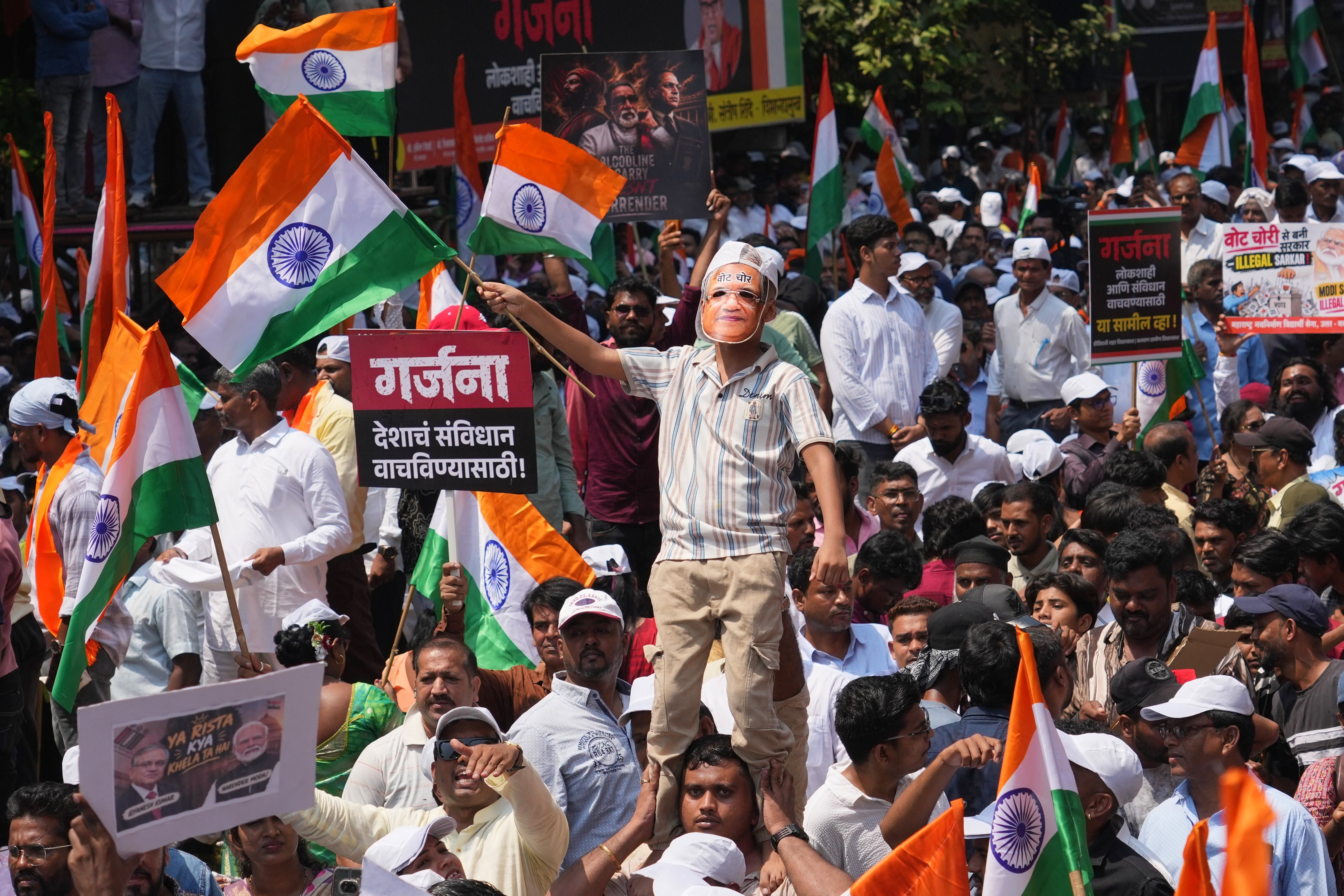 What to know about nationwide protests in India over voter list changes