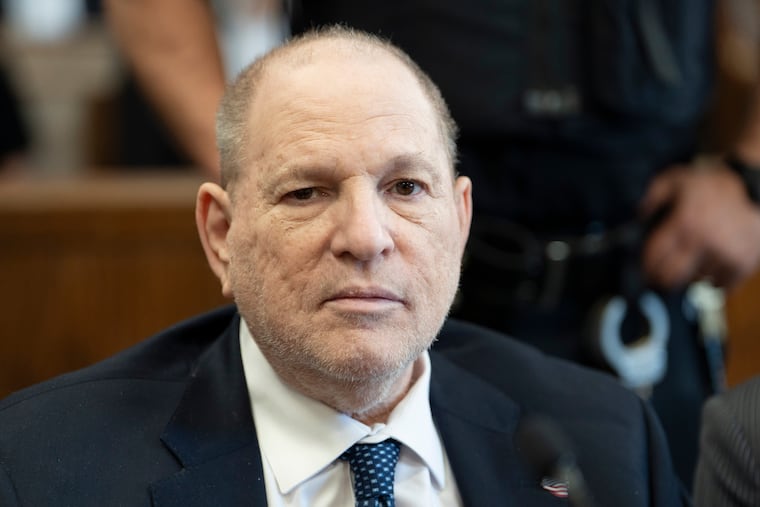 Harvey Weinstein appears in Manhattan Supreme Court on Thursday.
