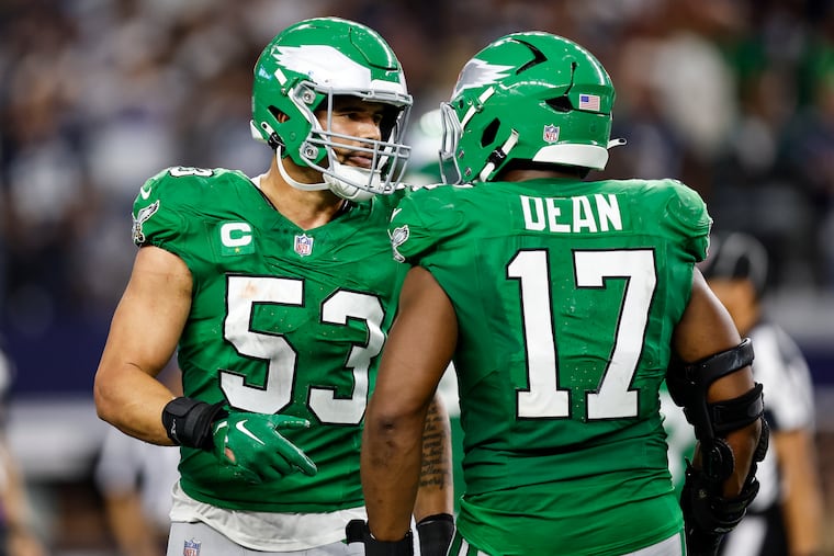 Can Zack Baun, Nakobe Dean and an Eagles defense that will be without Jalen Carter slow down the Chargers attack on Monday night?