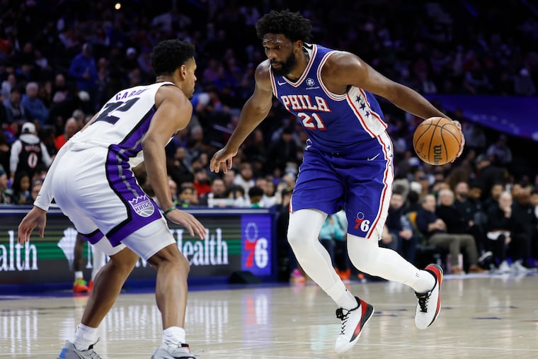 Sixers center Joel Embiid doesn't want his current team to be broken up.