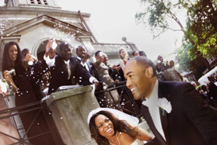 Nicole Mann & Marcus Mayo were married June 19, 2010 in Philadelphia. (Nieubreed Boutique Media Services)