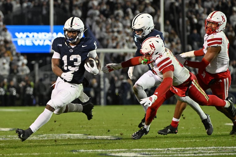 Penn State running back Kaytron Allen became the program's all-time leading career rushing leader.
