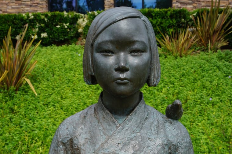 Front detail of the "Statue of Peace" proposed for Philadelphia.