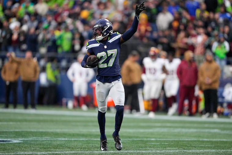 Riq Woolen started 53 games as a member of the Seahawks from 2022-25, earning a Pro Bowl citation as a rookie and winning a Super Bowl last season.