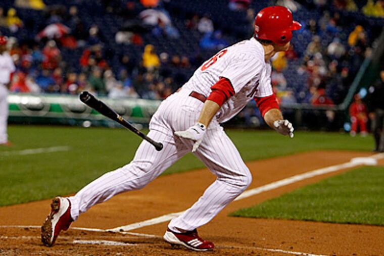 Will Chase Utley's return to the lineup spark a Phillies' offense that is suddenly struggling to score? (Ron Cortes/Staff Photographer)