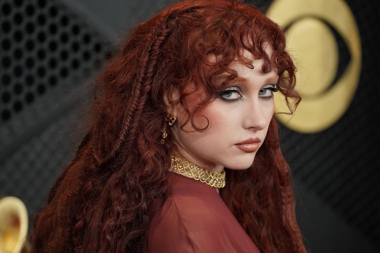 Chappell Roan arrives at the 68th annual Grammy Awards on Sunday, Feb. 1, 2026, in Los Angeles. (Photo by Jordan Strauss/Invision/AP)