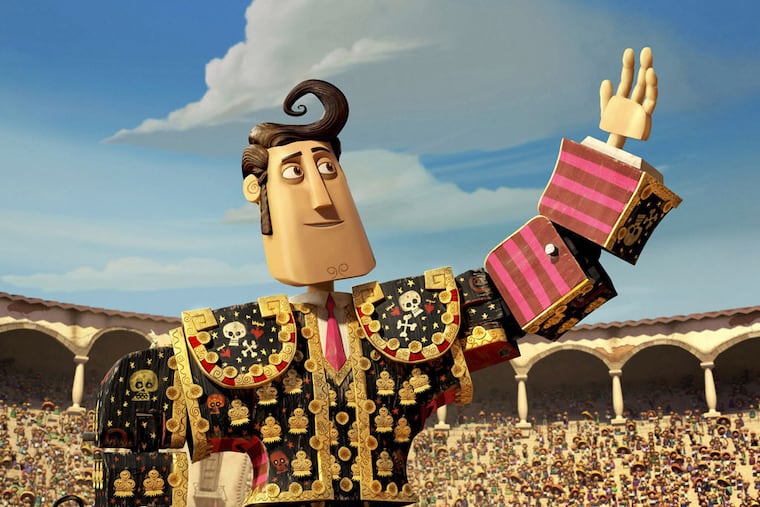This image released by Twentieth Century Fox shows the character Manolo, voiced by Diego Luna in a scene from "The Book of Life." The film opens Friday, Oct. 17, 2014. (AP Photo/Twentieth Century Fox)